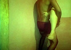 Sexo con la venezolana, he whispers to the horny prostitute.