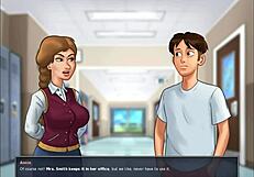 i explore summertime saga part one with various characters