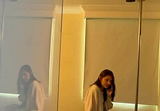 I feel excited as she gets a hot call in the hotel