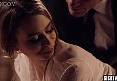 Obedient Teen 18+ Secretary Jill Kassidy Fucks Kinky Boss with Big Cock