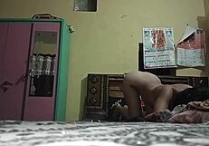 Desi Indian Bhabhi Gets Hard Doggystyle Action from Her Man in a Steamy Wet Encounter