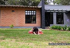 Latina Yogi Sucks Hard Dick In Reality
