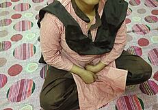 कॉलेज स्टूडेंट स्टेप-ब्रदर को यूनिफॉर्म में फक करती है!