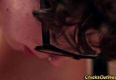 Hey, Aussie threeway involves fucking and rimming