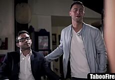 Hot Actress Seduced into Threesome Casting