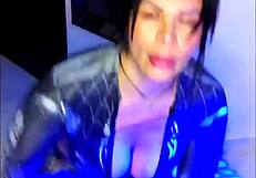 La Potra Aleja Cosplays Spiderman For Her Nephew With Big Cock Action