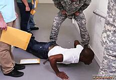 nude gay anime men having sex, drill sergeant style