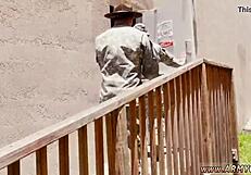 nude gay anime men having sex, drill sergeant style