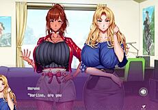 big tits milf in anime hentai scene