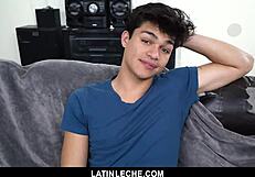 latinleche - two cock-hungry straight studs fuck each other bareback for cash