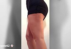 Horny night with my Latina stepmom Crystal's pussy and tits in night dress.