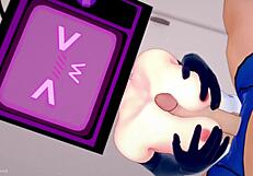 Tv Woman Gets Fucked In Apron And Socks