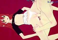 ikuyo kita and ryo yamada in intense hentai sex