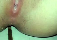 horny milf's leaked pov video fingering her ass for camera