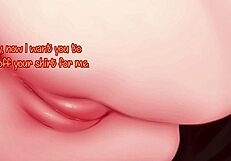 I, Makina, play a teasing game with you, edging in femdom bondage