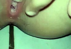 horny milf's leaked pov video fingering her ass for camera