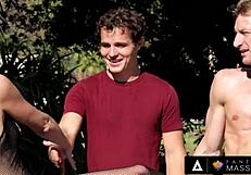 Naughty MILF India Summer Gets Oiled Ass Massage With Butt Plug And Deepthroat