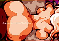 Hentai Castle Clouds Explode with Creampie Sex!