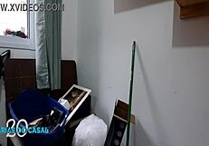 Latina Babe Rides Big Cock for Creampie Close-Up