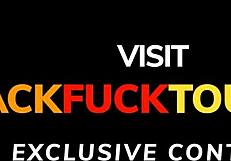 Beautiful Ebony Teen Anastacia Tries Big White Cock Intensely