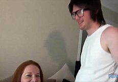 i had a quickie blowjob from candi with her big tits sucking pov