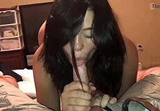 My girlfriend cheats and sucks a friend's dick.