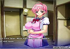 Apartment of love ep 9 - watching through a peeping hole