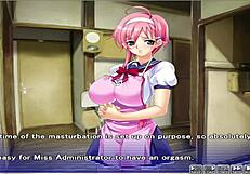 Apartment of love ep 9 - watching through a peeping hole