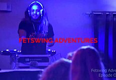 Halloween swinger party with licking and squirting 😏