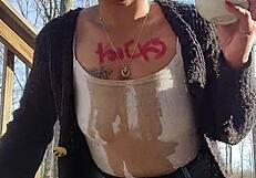 i don't give a fuck about this messy outdoor desperation with big ass