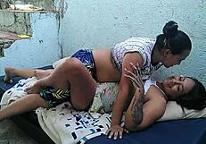 It's a beautiful day, perfect for intense outdoor sex with my friend's prostitute.