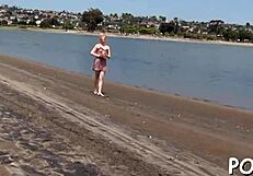 i fuck this hot teen chick's pussy hard from behind