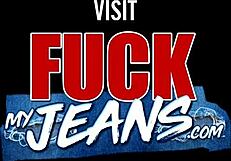 Slut in tight jeans takes hardcore BBC anal pounding