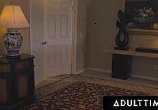 Stepmom Dee Williams Teaches Sex with Stepdad