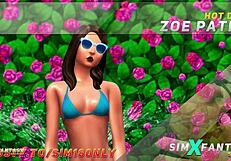 Man, I’m totally hooked on Zoepatel in Sims 4, hot dayy!