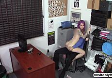 LP Guy Enjoys Vel Grinding Her Pussy On His Big Cock In Office POV