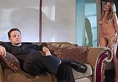 Passionate Ass Pounding Awakens Gorgeous Blonde Babe in Heels and Panties