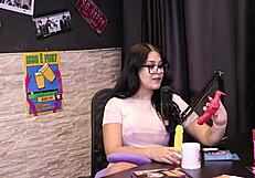 Sizzling Teen in See-Through Lingerie Spices Up Brazilian Games with Sexy Flair. Join Rai Dobler's Fun Cube!