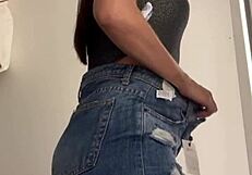 Watch Me Change Clothes in the Shop Fitting Room