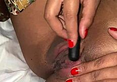 Khalessi Uses Vibrator For Amazing Wet Orgasm In Big Clit Masturbation