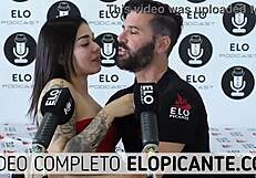 elo spanks beluchi in the spicy room during podcast