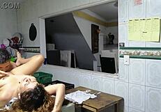 I CUM In My Horny Cousin's MOUTH In The KITCHEN