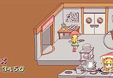 Futanari Di Funghi Hentai Game Ep 2 Cums on Customers' Tits