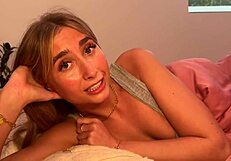 Step-Sis Lily Phillips Teases Cock with Sexy Legs