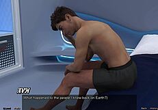 Stranded in Space 6 - Meeting Robot Paige Was So Thrilling, Her Curvy Big Tits Amazed Me!