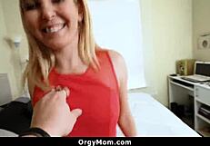 Hot Stepmom Wants To Fuck Stepson After