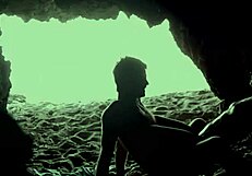 Yo, sneaking a quickie at the beach inside a hidden cave! 🏖️