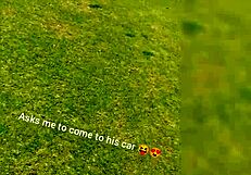 Bent Over in Public Bushes: Rough Sex with Dildo and Flashing.