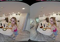 ailee anne says fuck me hard in the kitchen for a creampie