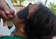 Dlsu College Student Gets Outdoor Fucked By Horny Pinay Who Eats Dick Riskily